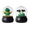 Glitzhome® 3.5" 65mm St. Patrick's Resin Leprechaun Waterglobes Set